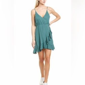 PATRONS OF PEACE Short Wrap Dress